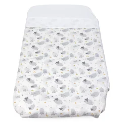 Chicco Set lenzuola culla next2me forever 2 pezzi grey sheep –