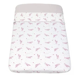 Chicco Set lenzuola culla next2me 2 pezzi pink ballet –