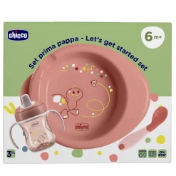 Chicco Set pappa 6m+ rosa –