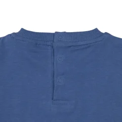 Mawi Set t-shirt + pantaloncino blu/ shark