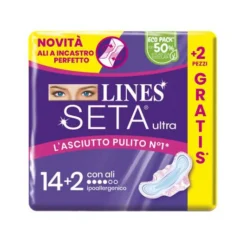 Lines Seta ultra con ali 14+2 pz –