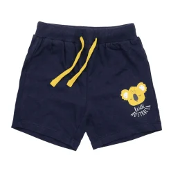 Mawi Short jersey bimbo scuro stampa koala