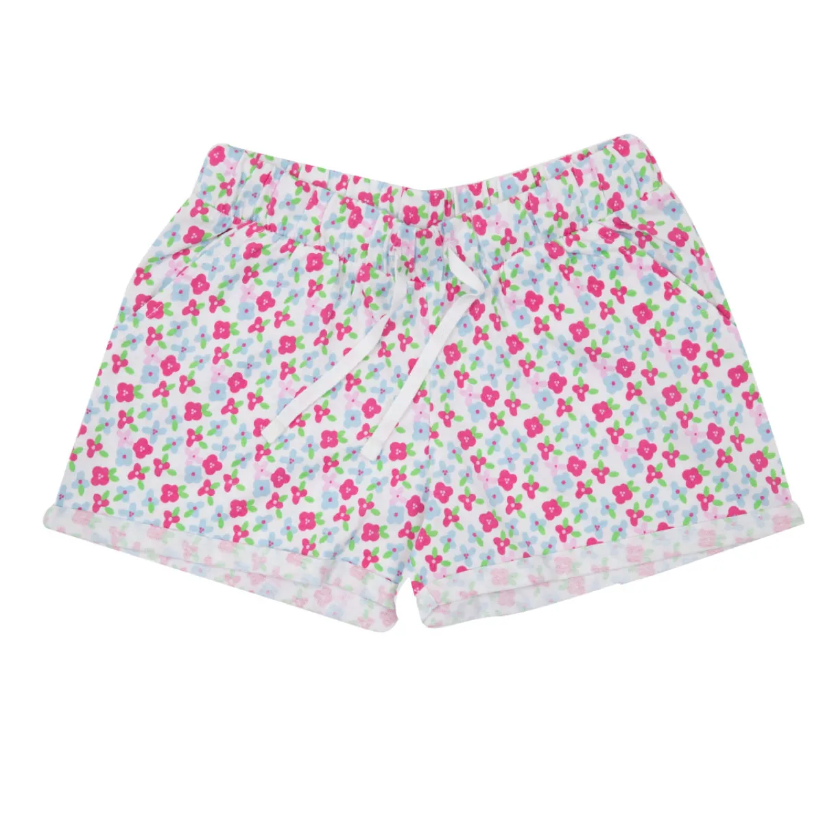 Mawi Shorts bimba multicolor stampa fiori