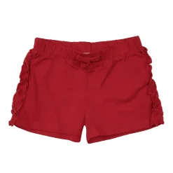 Mawi Shorts bimba rossi con frill