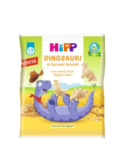 Hipp Snack dinosauri di cereali antichi 30 gr