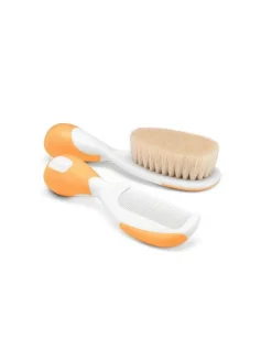 Bambino Chicco Spazzola e pettine arancio