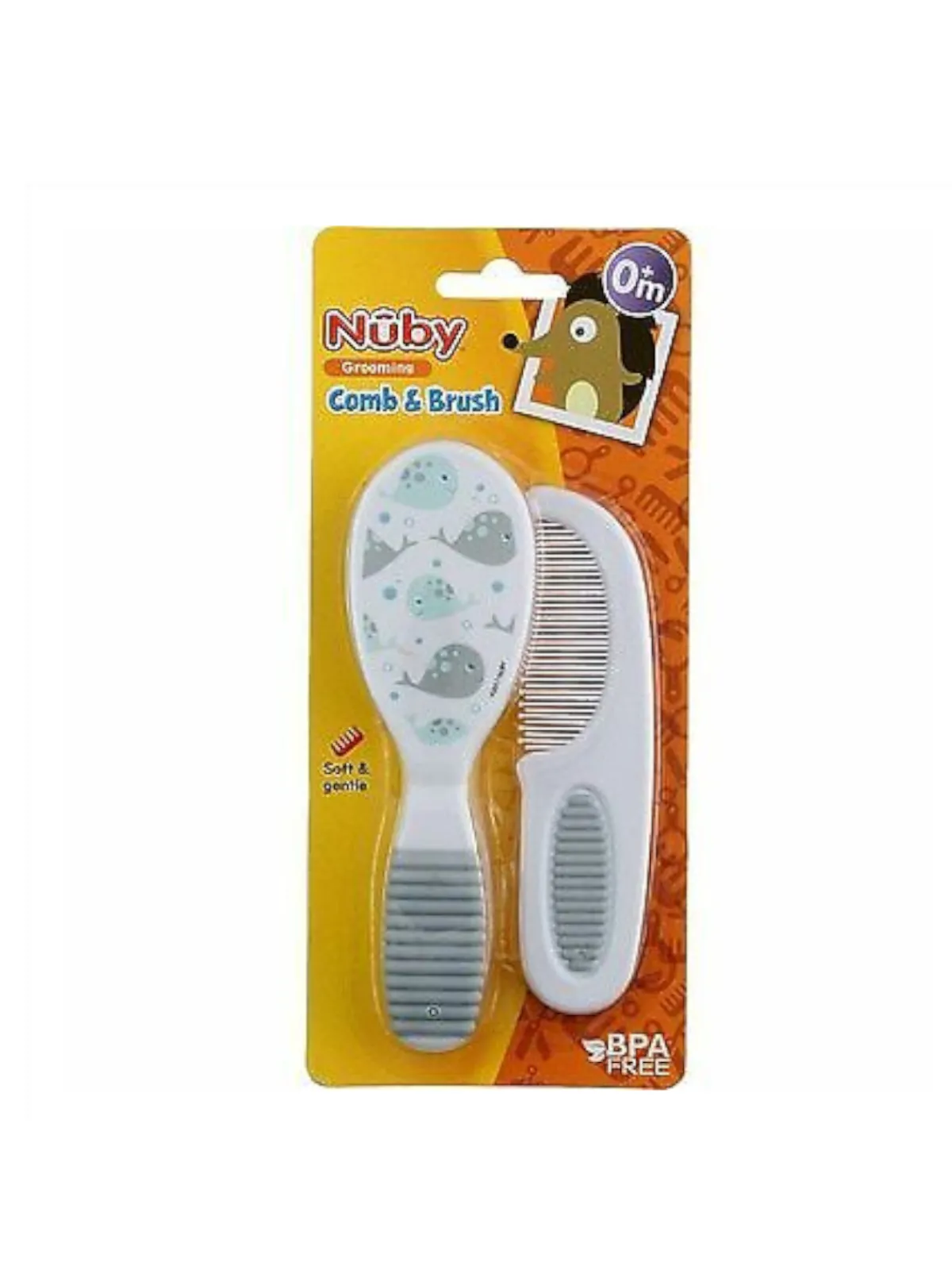 Bambino Nuby Spazzola e pettine colori assortiti