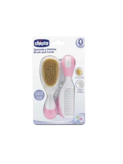 Bambino Chicco Spazzola e pettine rosa