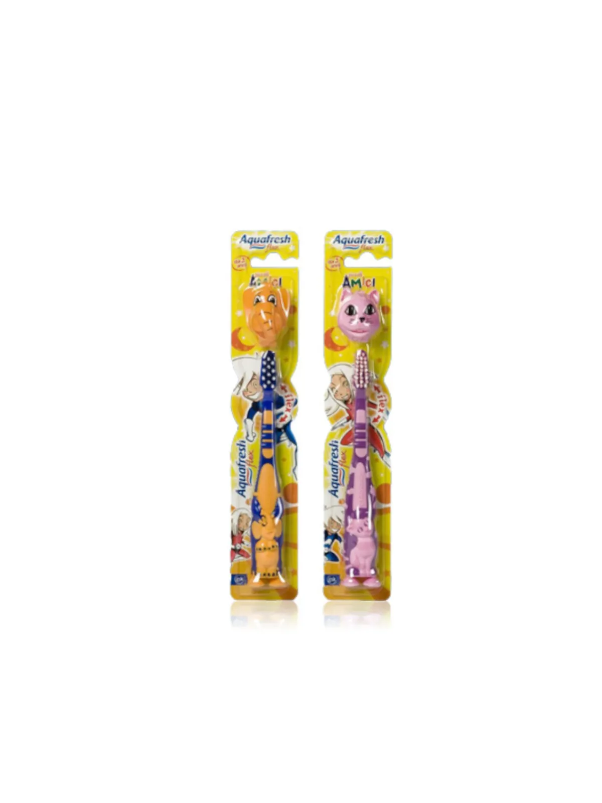 Bambino Aquafresh Spazzolino 3-5 anni colori assortiti