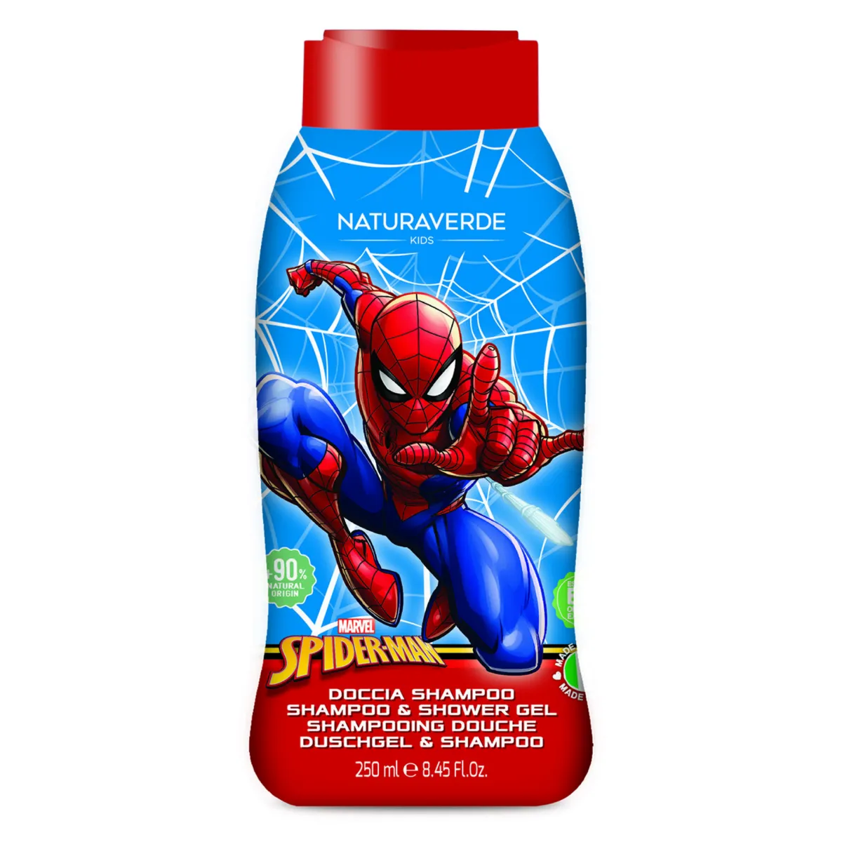 Bambino Spiderman doccia shampoo – naturaverde