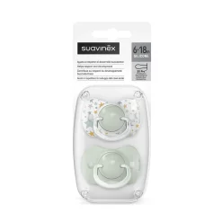 Suavinex -dreams succhietto sil 6/18 sx pro 2pz celeste