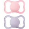 Mam Succhietti air 6+ caucciù bio-circolare conf. doppia rosa/viola –