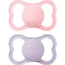 Mam Succhietti air 6+ caucciù bio-circolare conf. doppia rosa/viola –