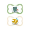 Mam Succhietti air 16+ silicone bio-circolare conf. doppia verde/panna –