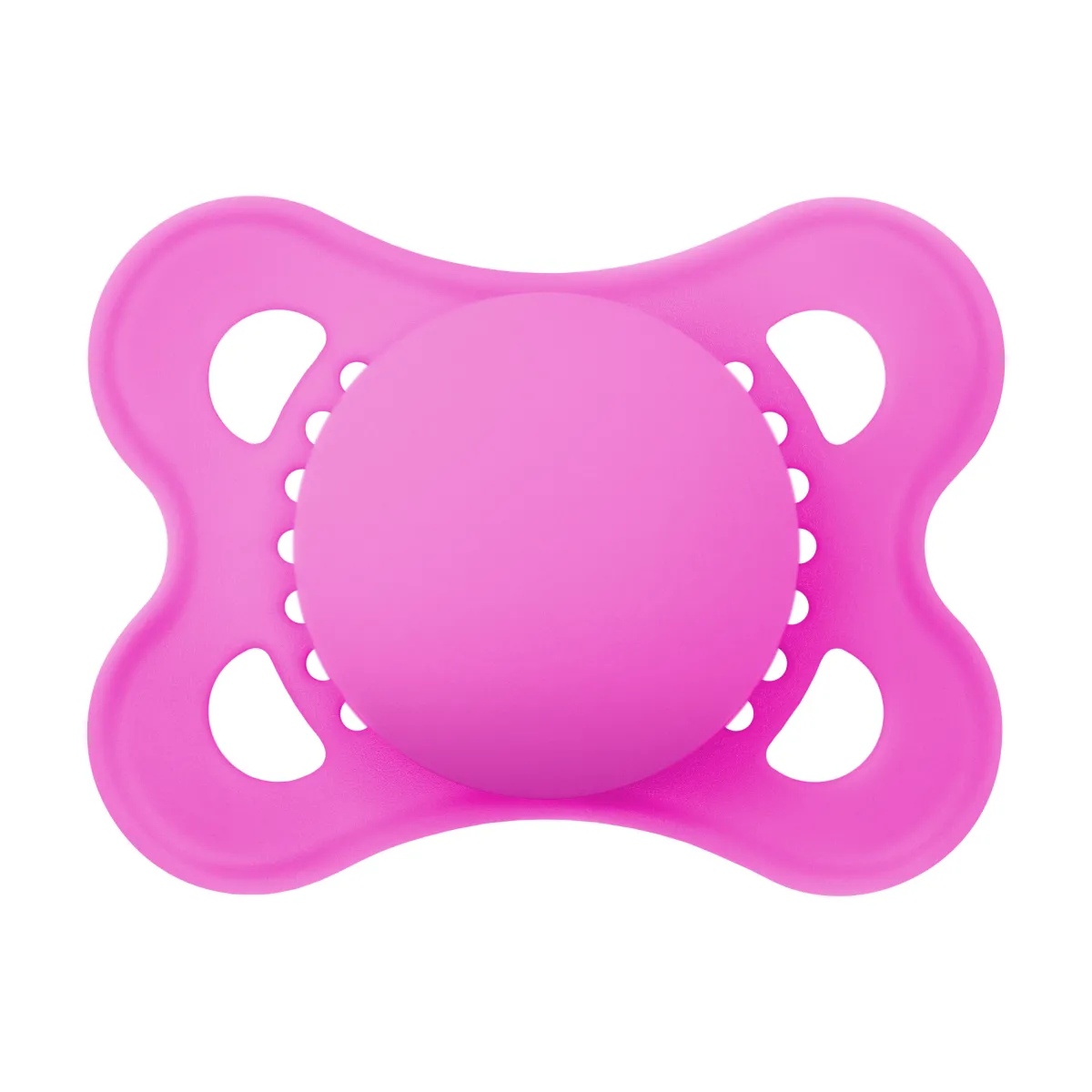 Mam Succhietti original 2-6m caucciù bio-circolare conf. doppia rosa/viola –