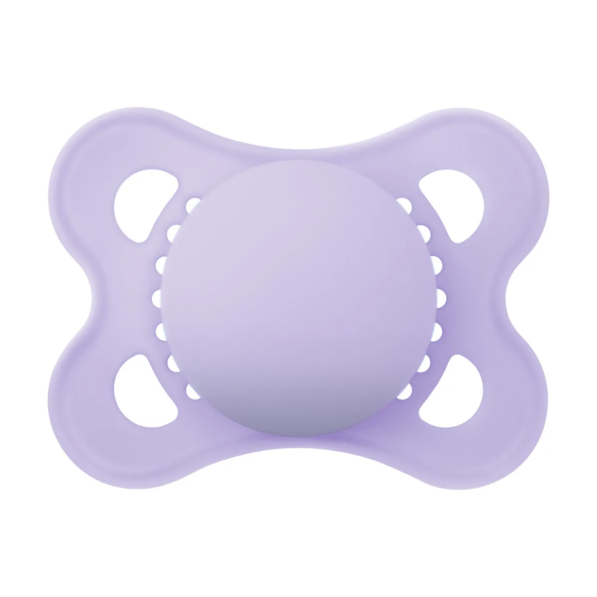 Mam Succhietti original 2-6m caucciù bio-circolare conf. doppia rosa/viola –