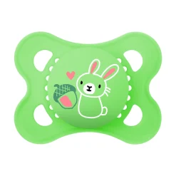 Mam Succhietti original 2-6m silicone bio-circolare conf. doppia verde/beige –