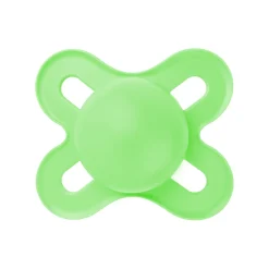 Mam Succhietti original start 0-2m caucciù bio-circolare conf. doppia verde/beige –