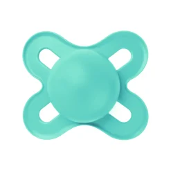 Mam Succhietti original start 0-2m caucciù bio-circolare conf. doppia azzurro/beige –