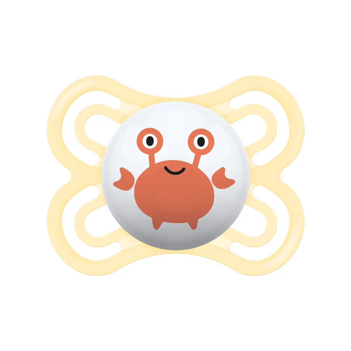 Mam Succhietti perfect 2-6m silicone bio-circolare conf. singola giallo –