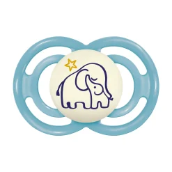 Mam Succhietti perfect night 6+m silicone bio-circolare conf. singola blu –