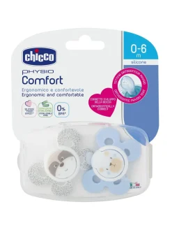 Chicco Succhietto comfort boy 0-6 mesi 2 pz colori assortiti