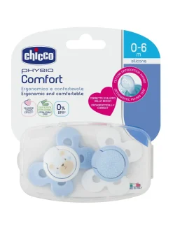 Chicco Succhietto comfort boy 0-6 mesi 2 pz colori assortiti
