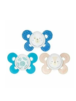 Chicco Succhietto comfort boy silicone 6-16 mesi 2pz colori assortiti