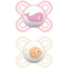 Mam Succhietto perfect start 0-2m silicone bio-circolare conf.singola colori assortiti rosa e panna –