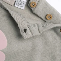 Chicco Sweat shirt con fiorellone rosa –