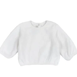 Chicco Sweat shirt pellicciotto bianco –