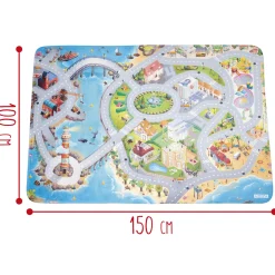 Motori & CO Tappeto gioco 150×150 cm – motor & co