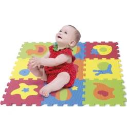 Baby Smile Tappeto puzzle animali 9pcs