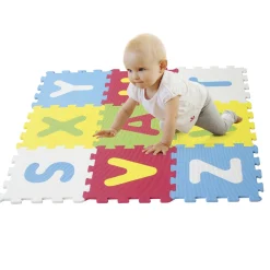 Baby Smile Tappeto puzzle lettere 9pz