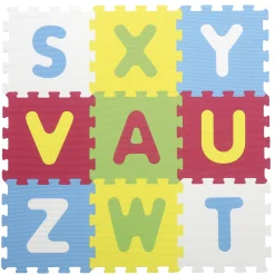 Baby Smile Tappeto puzzle lettere 9pz