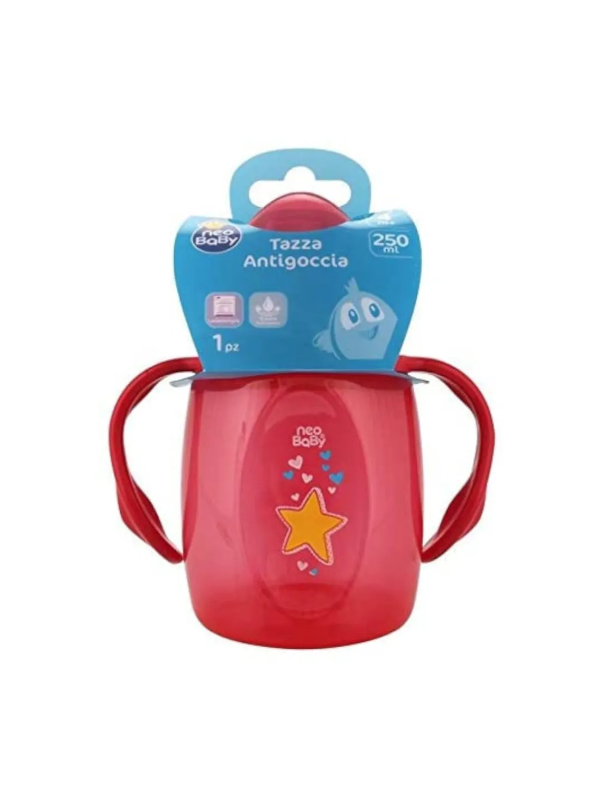 Neo Baby Tazza con beccuccio morbido colori assortiti