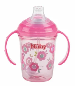 Nuby Tazza in tritan™ con beccuccio morbido no-spill – 240ml – 6m+