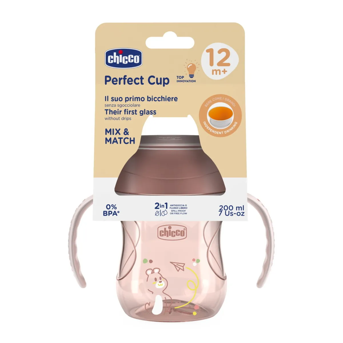 Chicco Tazza perfect x 360 12m+ rosa –