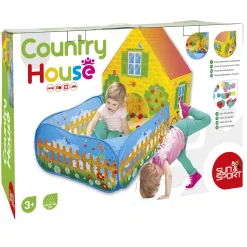 Sun&Sport Tenda casetta con giardino e 30 palline