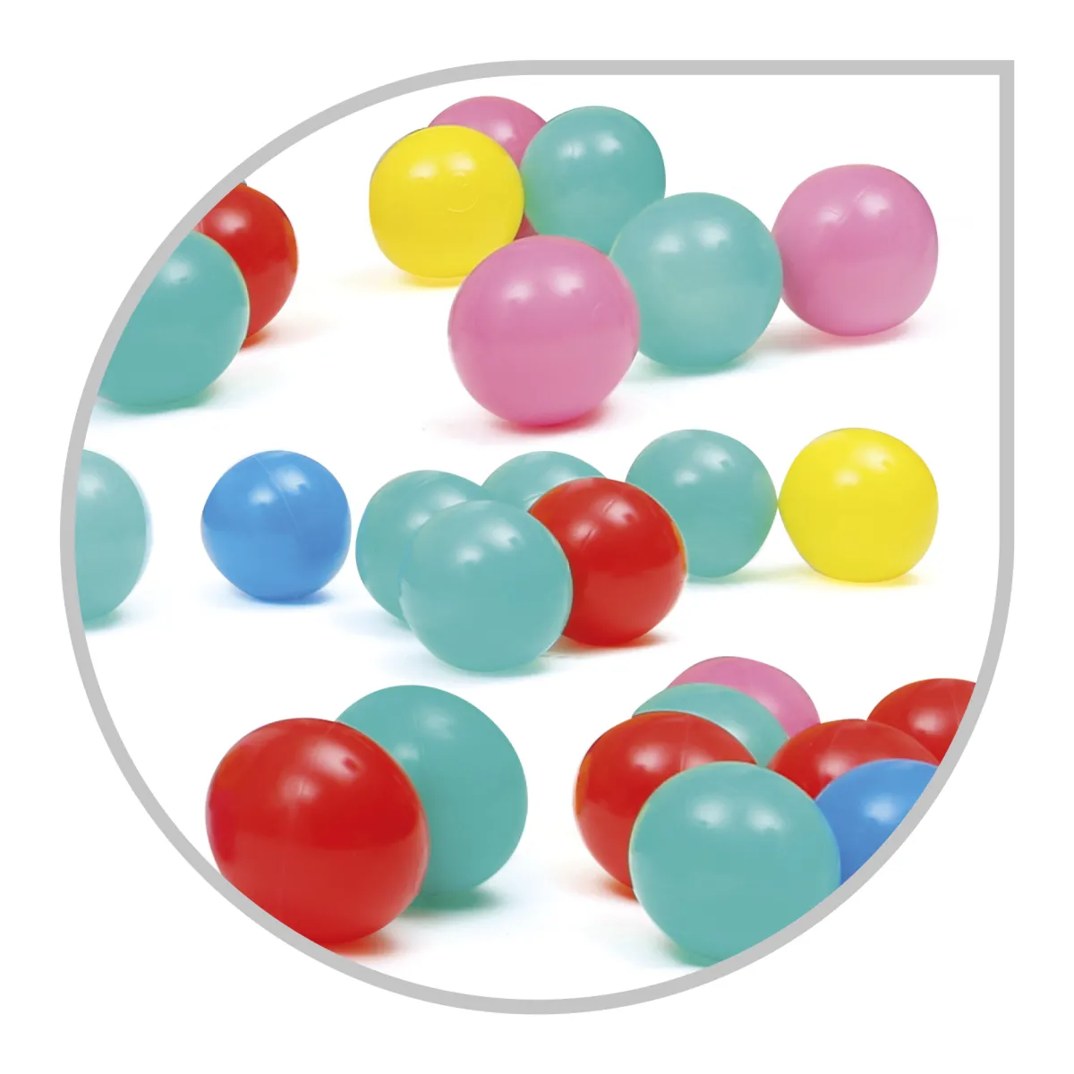 Sun&Sport Tenda casetta con giardino e 30 palline