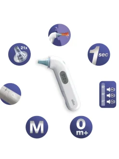 Braun Termometro auricolare infrarossi thermoscan 3