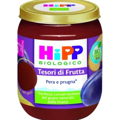 Hipp Tesori di frutta – pera e prugna 160g –