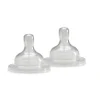 Neo Baby Tettarella collo largo silicone flusso pappa 2 pz