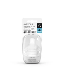 Suavinex Tettarella silicone sx pro flusso denso (l) 2pz