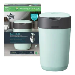 Sangenic Tommee tippee twist and click cestino per pannolini avanzato verde