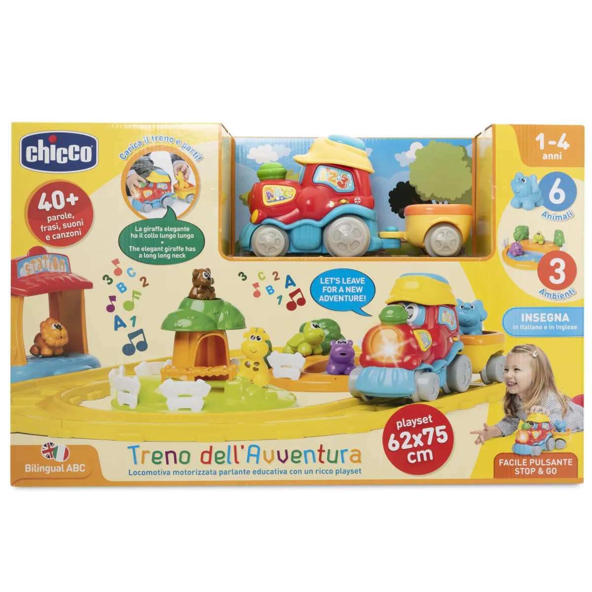 Chicco Trenino delle avventure – esplorazione ferroviaria per bambini