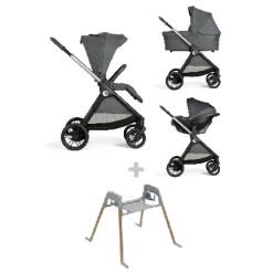 Trio bellagio flexi kory plus black satin+ stand lullaglide