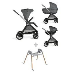 Trio bellagio gc kory plus black satin + chc-lullaglide stand