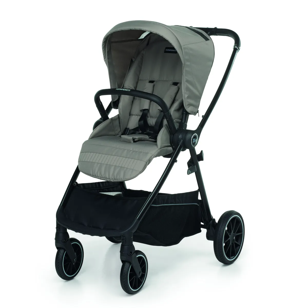 Foppapedretti Trio divo sport + seggiolino rek desert+ adattatore –