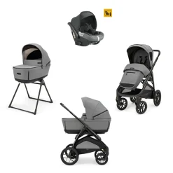 Inglesina Trio system4 aptica xt darwin canyon grey + t. nero –